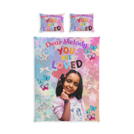 Personalized Kids Cotton Bed Set