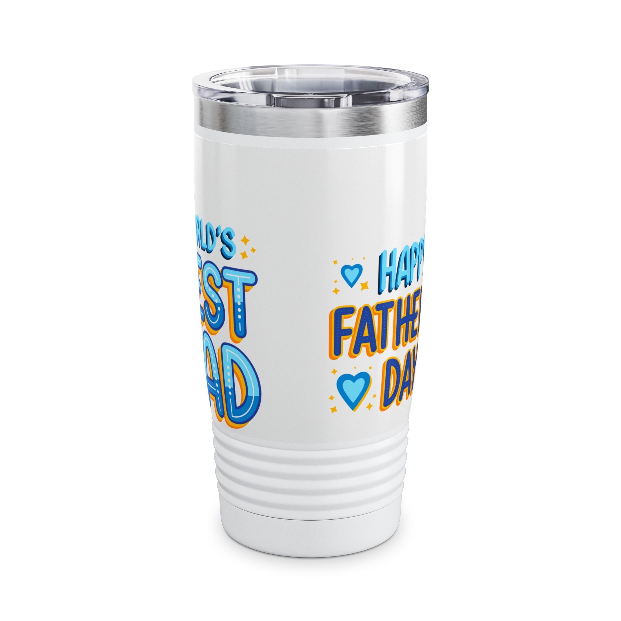 Personalized Father's Day Photo Travel Mug Custom Picture Coffee Tumbler Gift for Dad from Kids