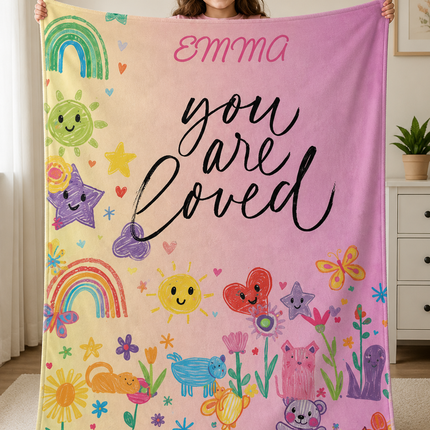 Personalised name Blanket for Kids