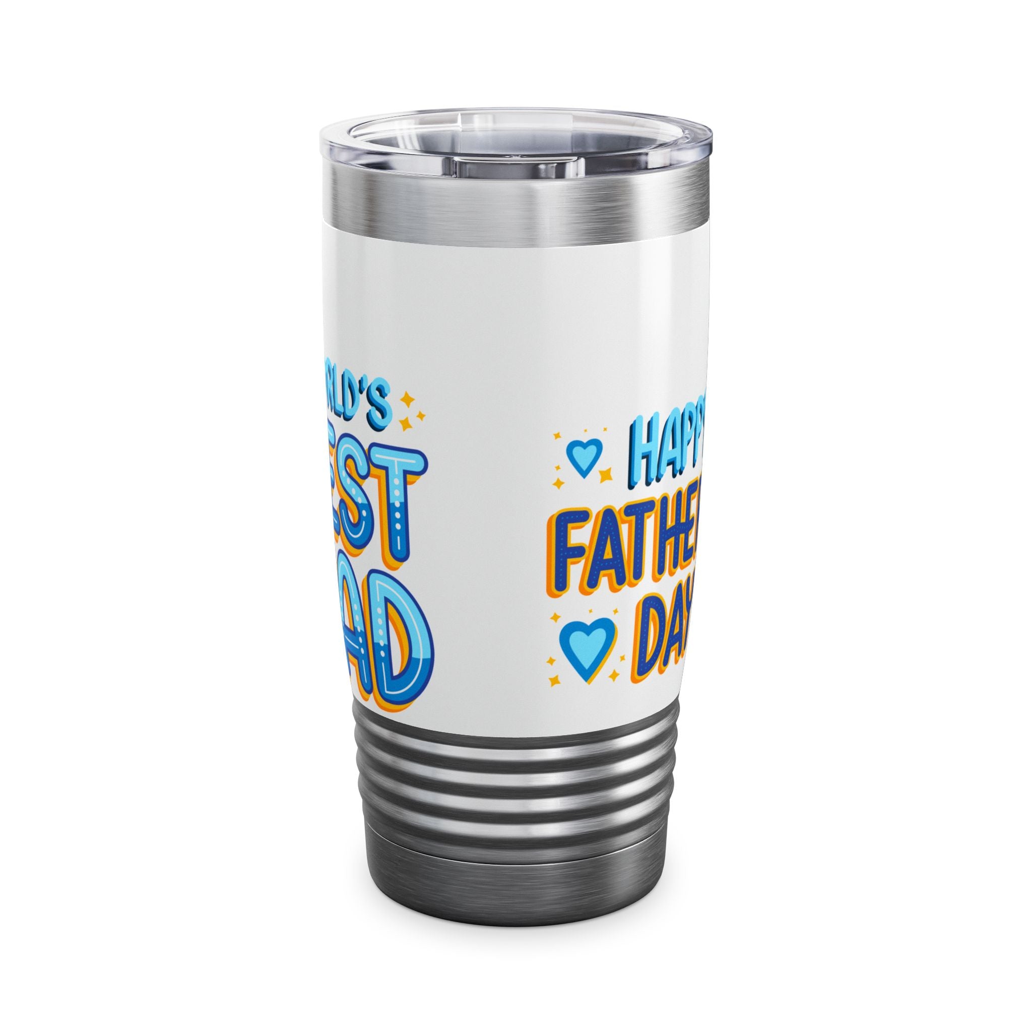 Personalized Father's Day Photo Travel Mug Custom Picture Coffee Tumbler Gift for Dad from Kids