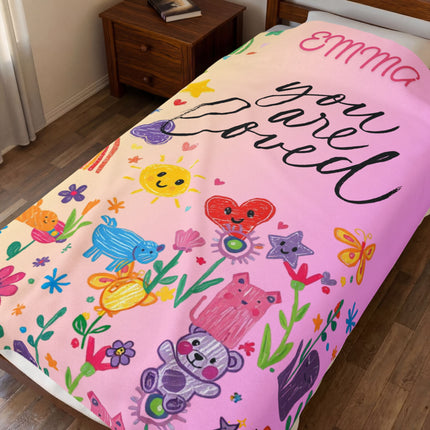 Personalised name Blanket for Kids