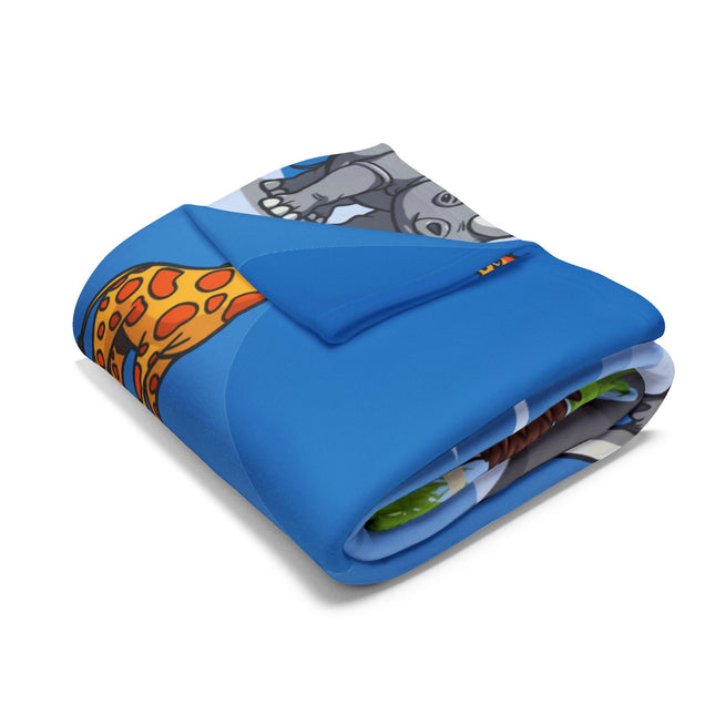 Kids Blanket — Cute Animals Cozy Throw