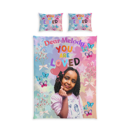 Personalized Kids Photo Bed Set